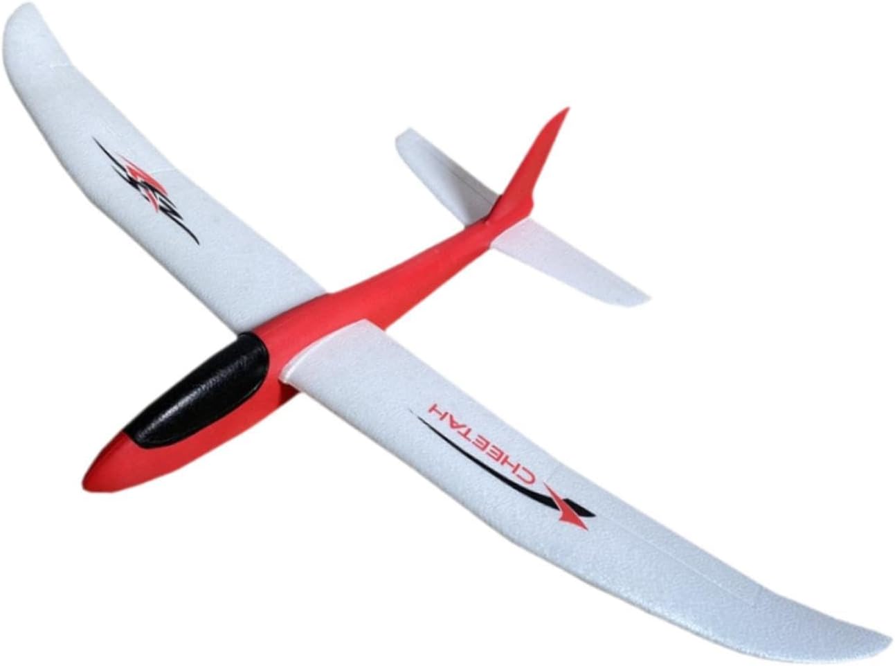 Großes Styropor Flugzeug 60 cm – Wurfgleiter & Segelflugzeug