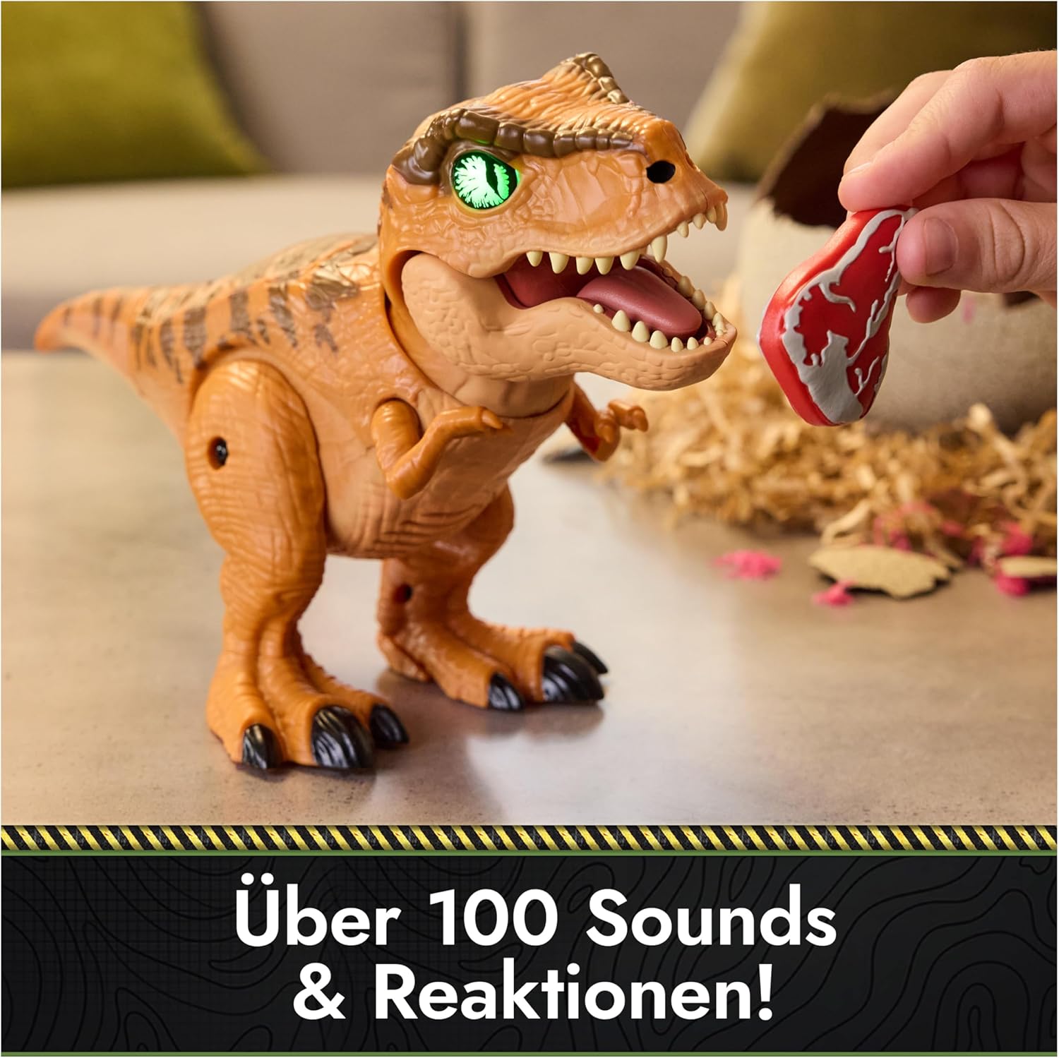 Jurassic World T-Rex im Ei – Interaktiver Dino mit