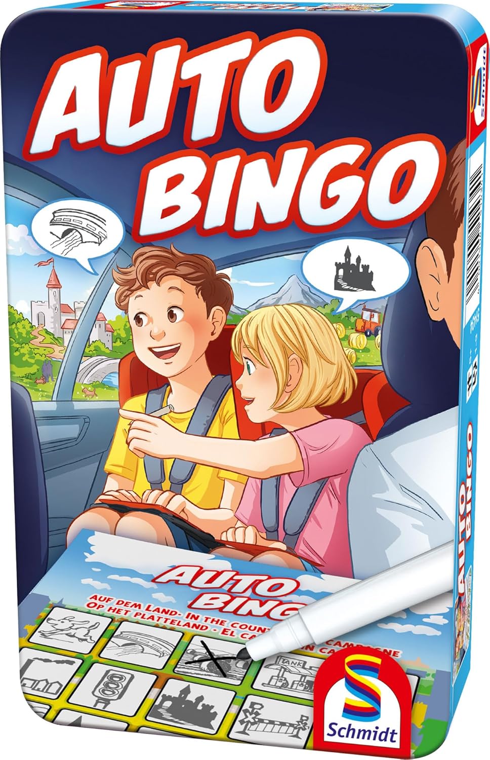 Auto-Bingo – Reisespiel Schmidt