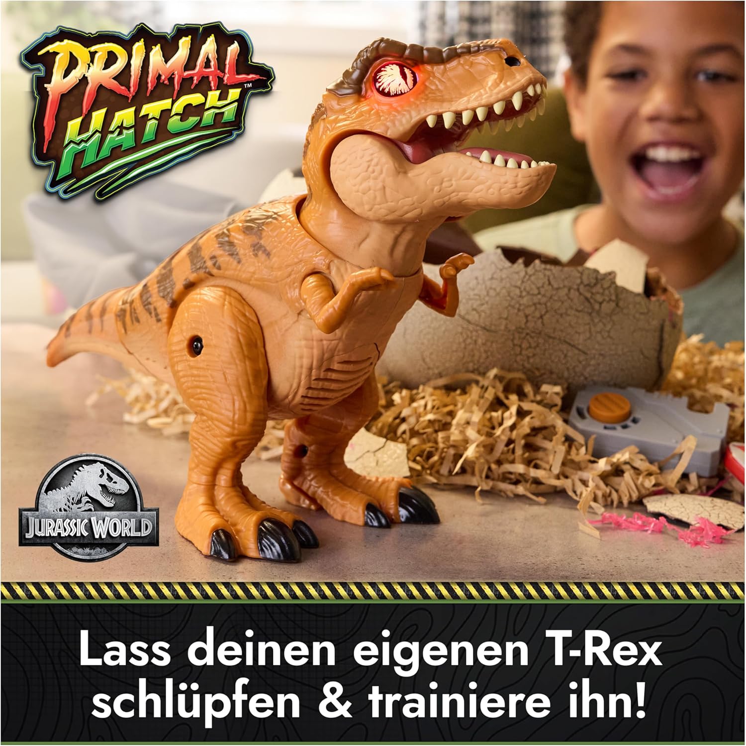 Jurassic World T-Rex im Ei – Interaktiver Dino mit